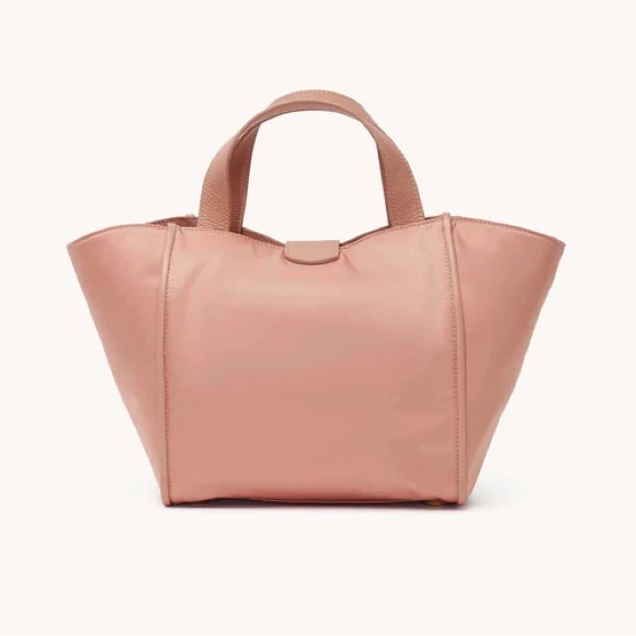 🆕 Senreve Rose Pink & Gold Strati Shopper with Removable Leather Shoulder Strap - Picture 11 of 16